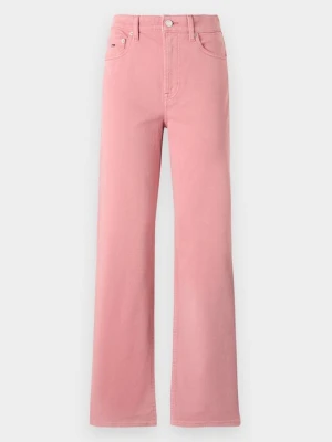 Jeansy Straight Leg Tommy Jeans różowy