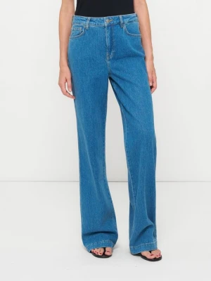 Jeansy Straight Leg Tomorrow niebieski denim