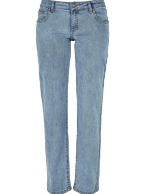 Jeansy Straight Leg Urban Classics niebieski