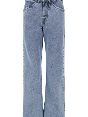 Jeansy Straight Leg Urban Classics niebieski