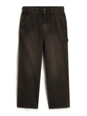 Jeansy Straight Leg Vans szary