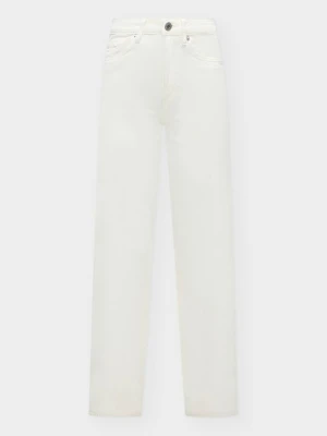 Jeansy Straight Leg Vero Moda mleczny