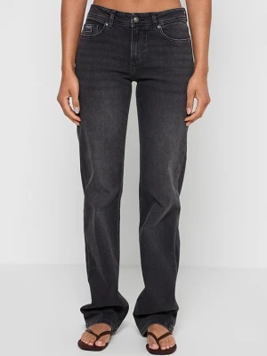Jeansy Straight Leg Versace Jeans Couture czarny