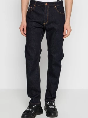 Jeansy Straight Leg Versace Jeans Couture granatowy