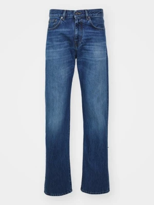Jeansy Straight Leg Versace niebieski denim