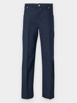Jeansy Straight Leg Victoria Beckham granatowy