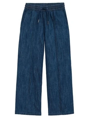 Jeansy Straight Leg WE Fashion granatowy