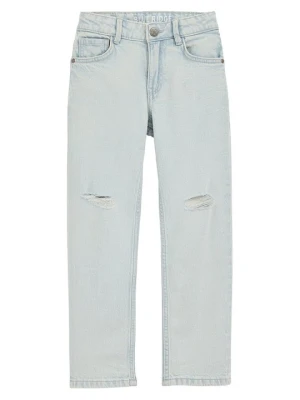 Jeansy Straight Leg WE Fashion jasnoniebieski