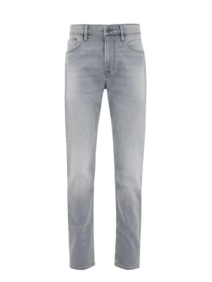 Jeansy Straight Leg WE Fashion jasnoszary