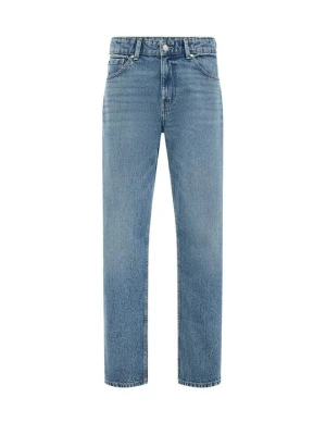 Jeansy Straight Leg WE Fashion niebieski