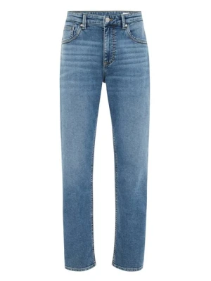 Jeansy Straight Leg WE Fashion niebieski
