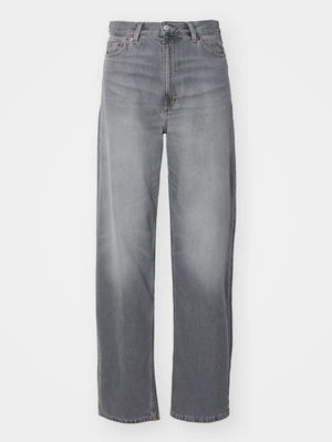 Jeansy Straight Leg Weekday czarny