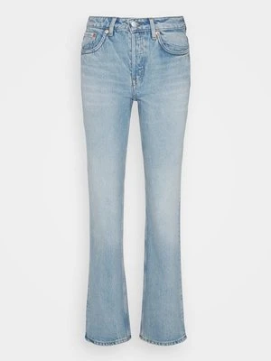 Jeansy Straight Leg Weekday niebieski denim