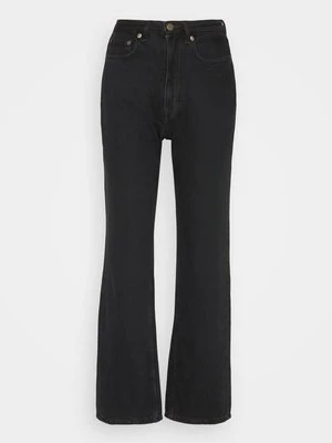 Jeansy Straight Leg Weekday czarny