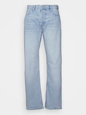 Jeansy Straight Leg Weekday jasnoniebieski denim