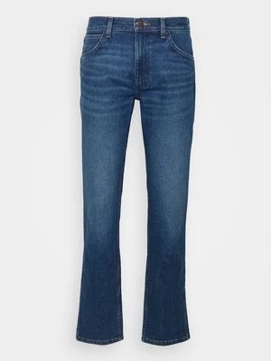Jeansy Straight Leg Wrangler ciemnoniebieski