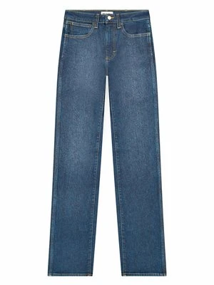 Jeansy ze zwężanymi nogawkami Wrangler ciemnoniebieski