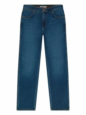 Spodnie materiałowe Wrangler niebieski denim