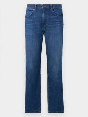 Jeansy Straight Leg Wrangler niebieski denim