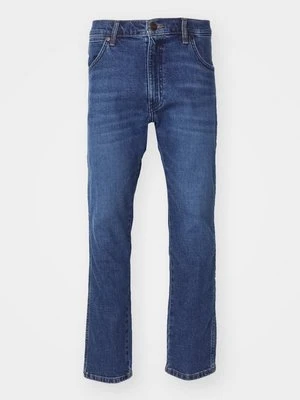 Jeansy Straight Leg Wrangler niebieski denim