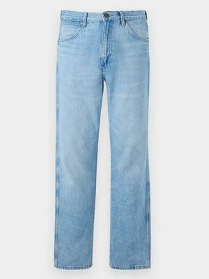 Jeansy Straight Leg Wrangler jasnoniebieski denim
