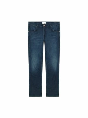 Spodnie materiałowe Wrangler niebieski denim