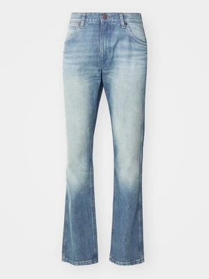 Spodnie materiałowe Wrangler niebieski denim