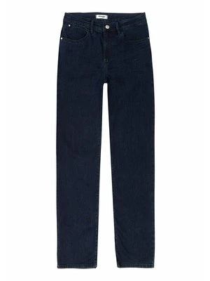 Jeansy Straight Leg Wrangler ciemnoniebieski