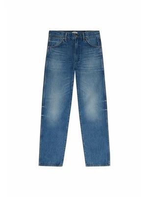Jeansy Straight Leg Wrangler niebieski denim