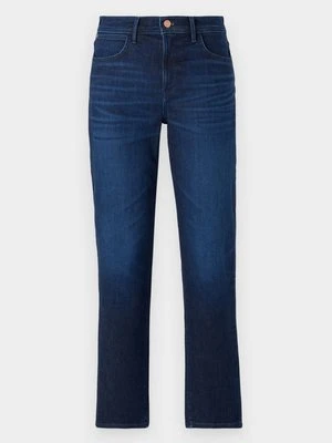 Jeansy Straight Leg Wrangler ciemnoniebieski