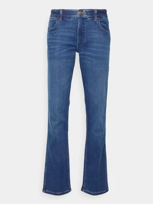 Spodnie materiałowe Wrangler niebieski denim