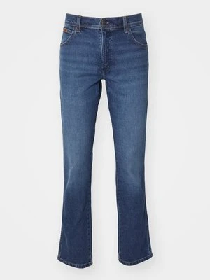 Jeansy Straight Leg Wrangler niebieski denim