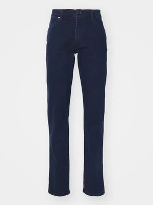 Jeansy Straight Leg Wrangler ciemnoniebieski