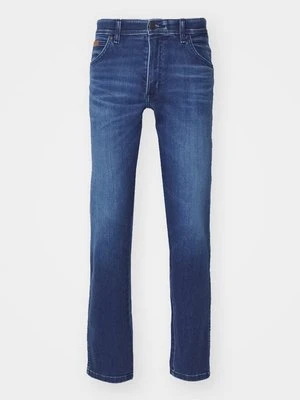 Jeansy Straight Leg Wrangler ciemnoniebieski