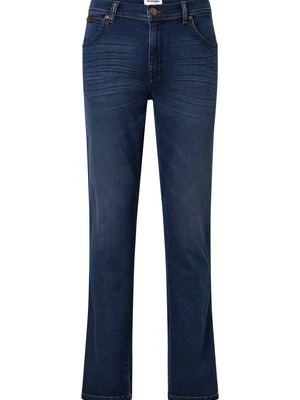 Jeansy Straight Leg Wrangler ciemnoniebieski
