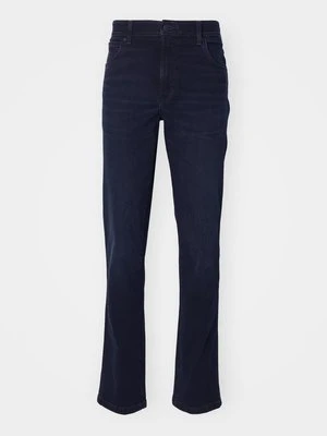 Jeansy Straight Leg Wrangler ciemnoniebieski