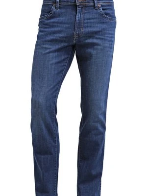 Jeansy Straight Leg Wrangler ciemnoniebieski