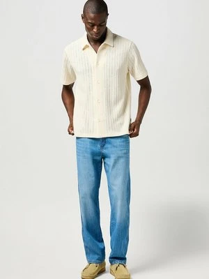 Jeansy Relaxed Fit Wrangler niebieski denim