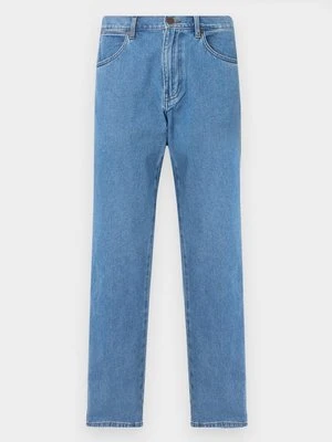 Jeansy Straight Leg Wrangler niebieski denim