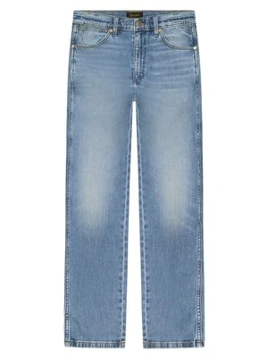Jeansy Straight Leg Wrangler niebieski denim