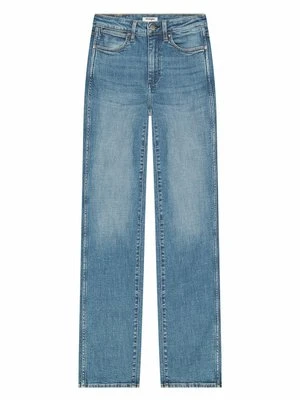 Jeansy Straight Leg Wrangler jasnoniebieski denim