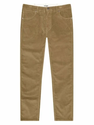 Jeansy Straight Leg Wrangler brązowy