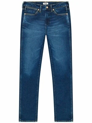 Jeansy Straight Leg Wrangler ciemnoniebieski