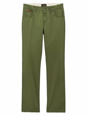 Jeansy Straight Leg Wrangler ciemnozielony