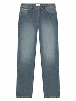 Jeansy Straight Leg Wrangler granatowy