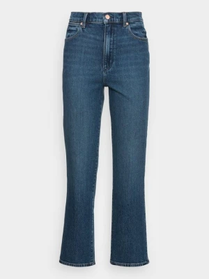 Jeansy Straight Leg Wrangler niebieski denim