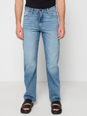 Jeansy Straight Leg Wrangler szary