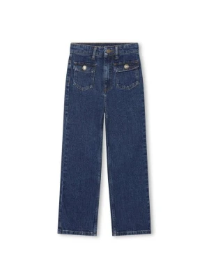 Jeansy Straight Leg Zadig&Voltaire niebieski