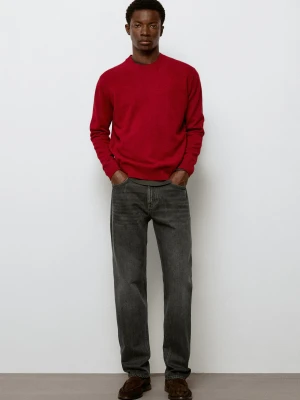 Jeansy Tapered Fit - Szary - Massimo Dutti - Male