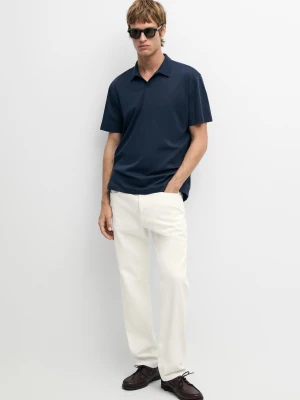 Jeansy Tapered - Surowy - Massimo Dutti - Male